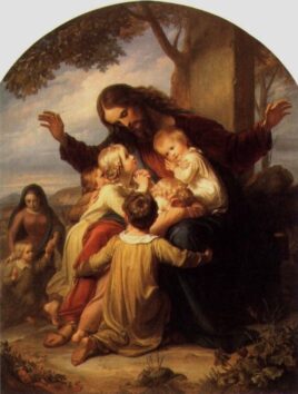 Jesus and the Little Children, Vogel von Vogelstein